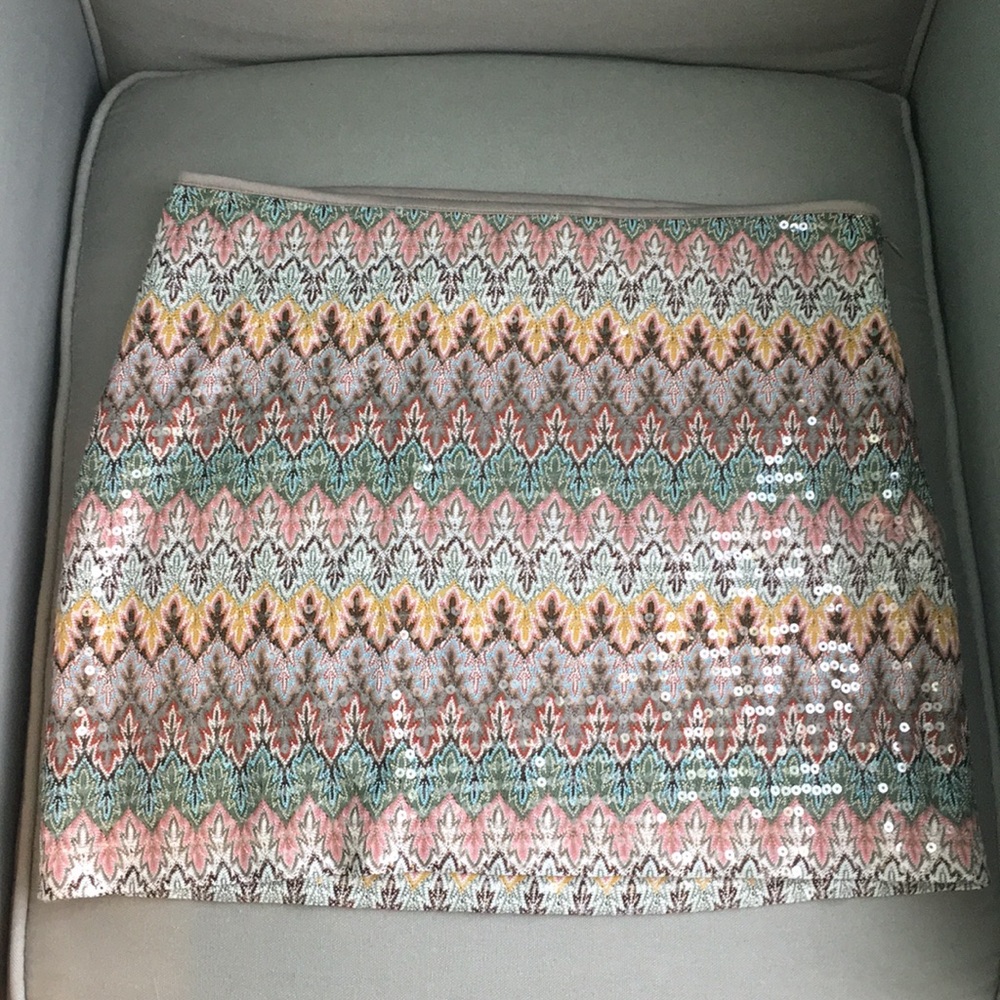 Sequined skirt